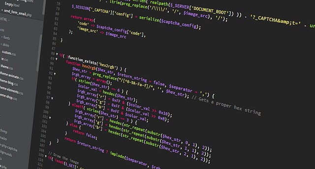 code-944499_640 Computer Code on a Black Background Computer Screen